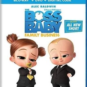 The Boss Baby: Family Business - Blu-ray ‎ DVD  Digital - Blu-ray - NEW